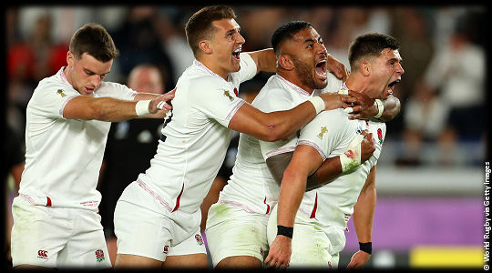 England v New Zealand George Ford Tom Curry Manu Tuilagi Ben Youngs roar SF2 RWC2019